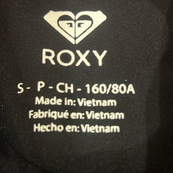 NWOT Roxy Whole Hearted Long Sleeve Rashguard Surfing Top - Picture 9 of 9